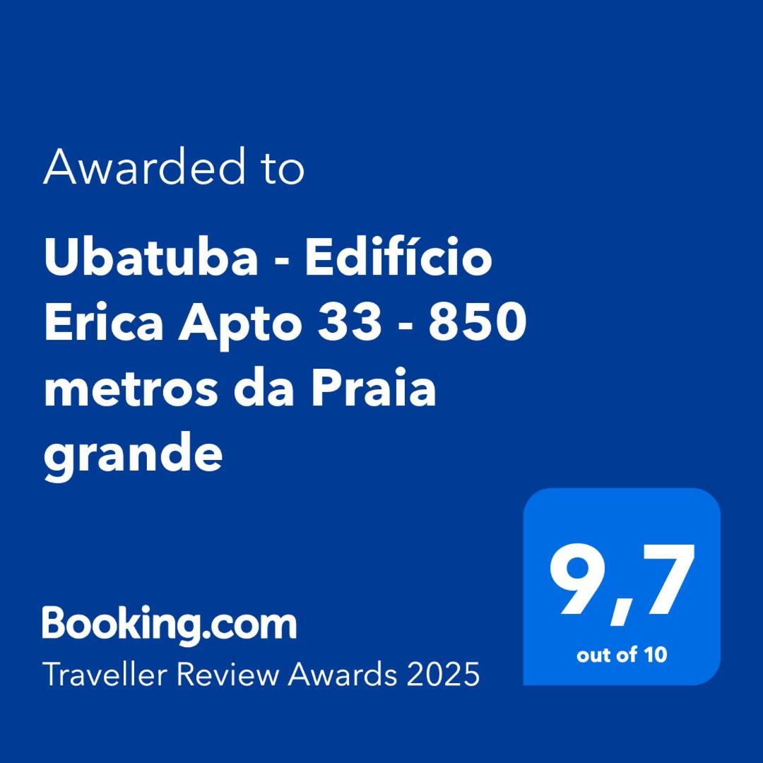 Ubatuba - Edificio Erica Apto 33 - 850 Metros Da Praia Grande Kültér fotó